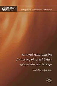 Mineral rents and the financing of social policy