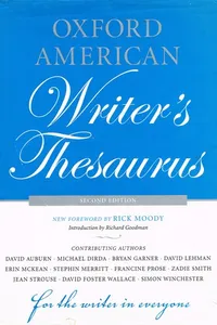 Oxford American Writer's Thesaurus