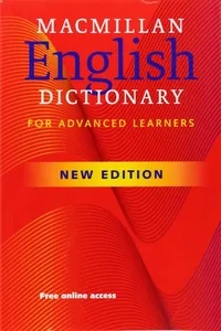 Macmillan English Dictionary For Advanced Learners
