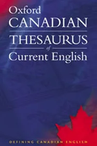 Oxford Canadian Thesaurus of Current English