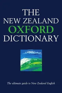 The New Zealand Oxford Dictionary