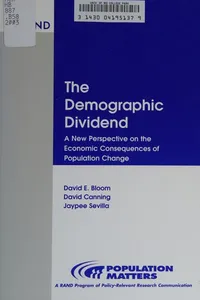 The demographic dividend