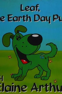 Leaf, the Earth Day pup