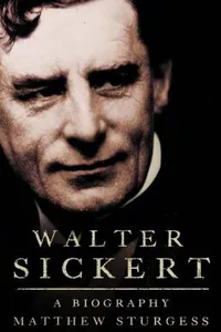 Capa de Walter Sickert