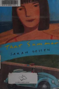 Cover of That Summer by Sarah Dessen