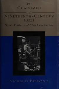The coachmen of nineteenth-century Paris