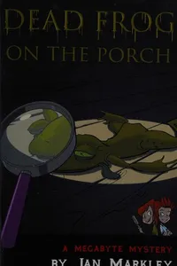 Dead frog on the porch