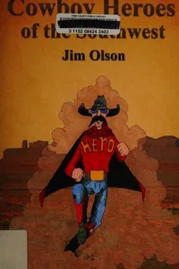 Capa de Cowboy heroes of the Southwest
