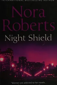 Capa de Night shield por Nora Roberts