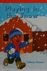 Playing in the snow