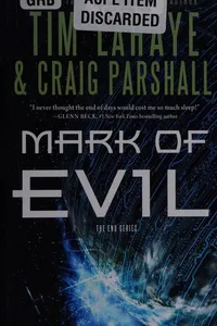 Cover of The mark of evil by Tim F. LaHaye