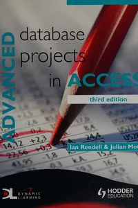 Advanced database projects in Access