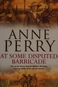 Cover of At some disputed barricade by Anne Perry - undifferentiated