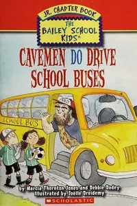 Capa de Cavemen do drive school buses