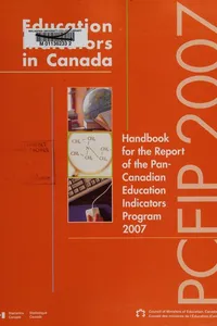 Education indicators in Canada