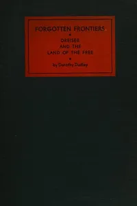 Forgotten frontiers