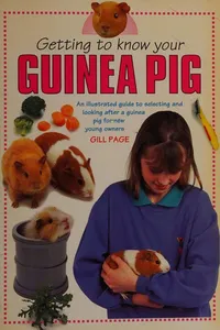 Getting to know your guinea pig