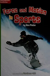 Cover of Forces and motion in sports