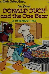 Cover of Donald Duck and the one bear by Walt Disney