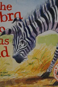 The zebra who was sad