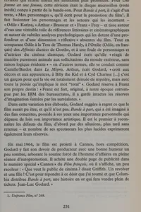 Jean-Luc Godard, tout est cinéma