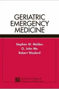 Geriatric emergency medicine