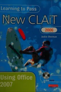 Learning to pass New CLAiT 2006