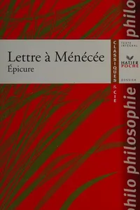 Lettre à Ménécée