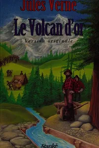 Cover of Le volcan d'or by Jules Verne