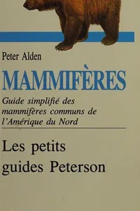 Mammifères de l'Amérique du Nord