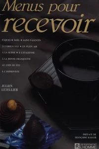 Menus pour recevoir