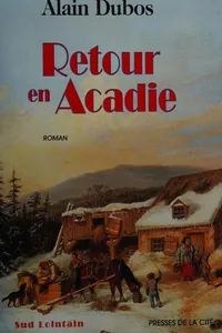 Cover of Retour en Acadie