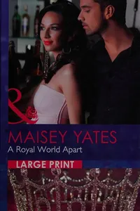 Capa de A royal world apart por Maisey Yates