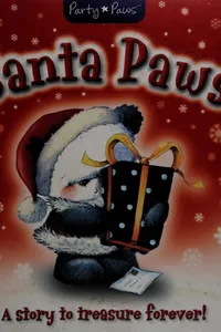 Capa de Santa paws