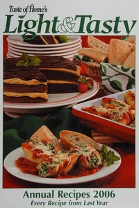Cover of Taste of home's light & tasty annual recipes 2006