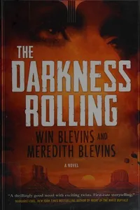 Cover of The darkness rolling by Winfred Blevins