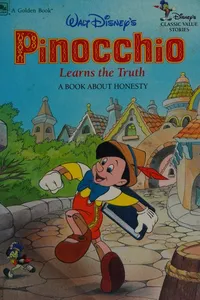 Cover of Walt Disney's Pinocchio Learns the Truth by Walt Disney