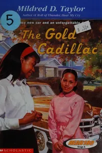 The gold Cadillac