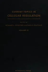 Capa de Current topics in cellular regulation