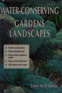 Water-conserving gardens and landscapes