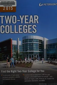 Peterson's two-year colleges 2015