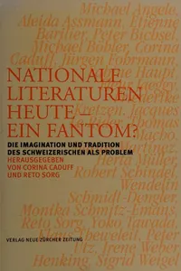Nationale Literaturen heute--ein Fantom?
