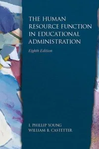 Cover of The human resource function in educational administration