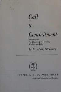Call to commitment
