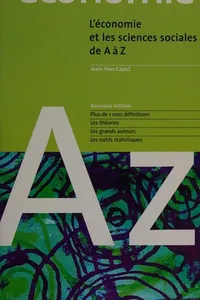 L'économie et les sciences sociales de A à Z