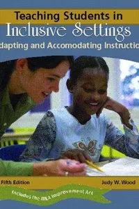 Teaching students in inclusive settings