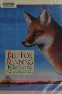 Cover of Red Fox Running by Eve Bunting
