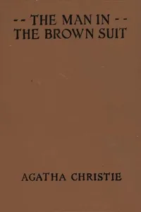 Capa de The Man in the Brown Suit por Agatha Christie