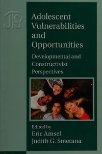 Adolescent vulnerabilities and opportunities
