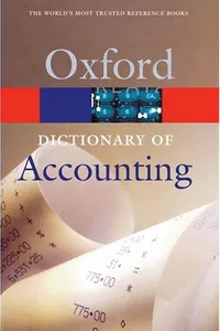 A dictionary of accounting